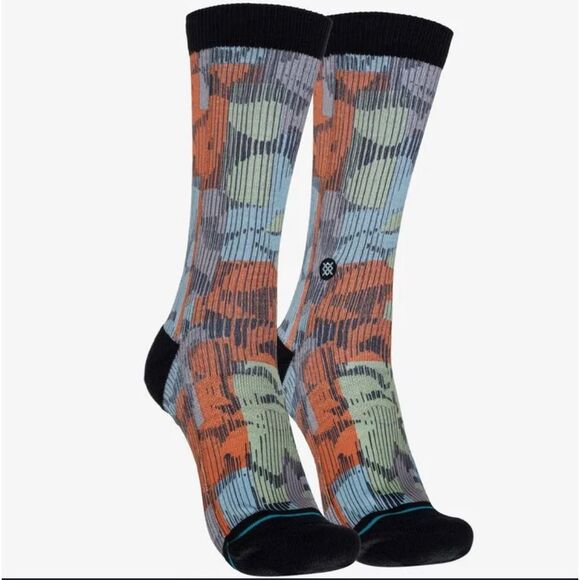 STANCE UNISEX BUTTERBLEND WITH INFIKNIT CREW HEIGHT CASUAL MID CUSHION MED NWT - Picture 1 of 6